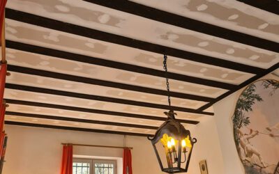 Isolation de plafond en fibre de bois